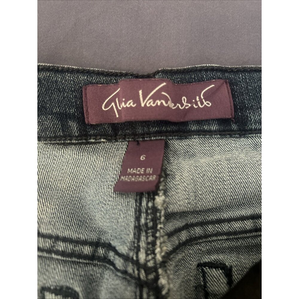 Gloria Vanderbilt Women's Amanda Skinny High Rise Stretch Jeans (Black, 6) - Picture 2 of 5